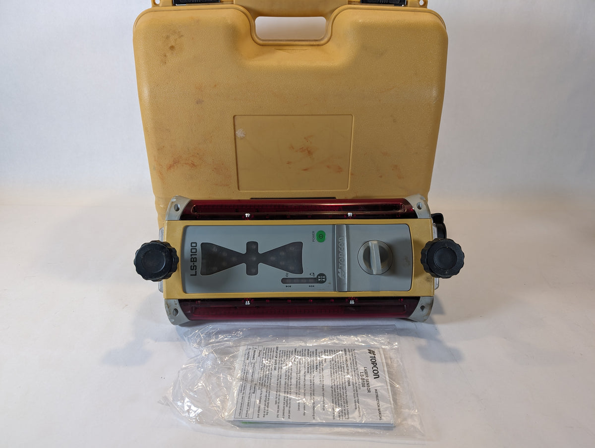 Topcon lsB100 Laser Level Receiver Backhoe, Dozer, Trimble, Spectra