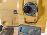 Topcon GPT-3005W Reflectorless Pulse Total Station Case Charger More