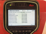 Leica CS20 Captivate V6.00 Field Controller Data Collector w/ GS Robotic Support
