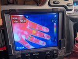 FLIR System T400 Infrared Thermal Imager w Charger Case and Battery