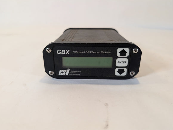CSI GBX Differential GPS Beacon Receiver – International Surveying