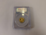 2015 GOLD CHINA 50 YUAN PANDA 1/10 OZ COIN PCGS MINT STATE 70