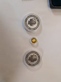 2008 Australia Koala 1/10oz Gold 1oz Gilded Silver & 1oz PR 3Coin Proof Set