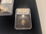 2017 S Africa 50th Gold Krugerrand Fractional Set NGC PF70 Ultra Cameo w/ COA