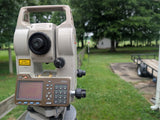 Sokkia SET4110R Non-Prism Total Station New Batter Charger Case More