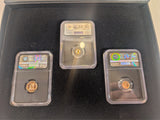 2017 S Africa 50th Gold Krugerrand Fractional Set NGC PF70 Ultra Cameo w/ COA