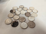 Lot of 20 1964 Kennedy Half Dollars 90% Silver Coin Collection!