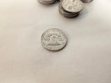 Tube of 20 50c Franklin Silver Half Dollars