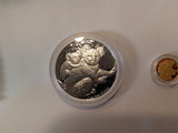 2008 Australia Koala 1/10oz Gold 1oz Gilded Silver & 1oz PR 3Coin Proof Set