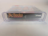 PSA 8.5 A Rocky Rodent Sealed SNES Super Nintendo Irem Rare