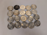 90% Silver 1964 Kennedy Half Dollars - Roll of 20 - $10 Face Value