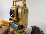Topcon GTS 223 3" Total Station New Battery, Charger, Case