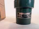 K&E Keuffel & Esser 712410 Optical Square w/ Wooden Case - Good Used Condition