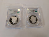 2023-S $1 Peace & Morgan Silver CAC PR 70 DCAM First Delivery