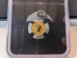 1998 $5 Australian Year of the Tiger 1/20 Oz Gold • MS70 Top Pop