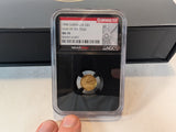 1998 $5 Australian Year of the Tiger 1/20 Oz Gold • MS70 Top Pop