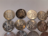 90% Silver 1964 Kennedy Half Dollars - Roll of 20 - $10 Face Value