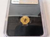 1998 $5 Australia 1/20 Oz Gold Bullion Lunar Coin • Year of the Tiger
