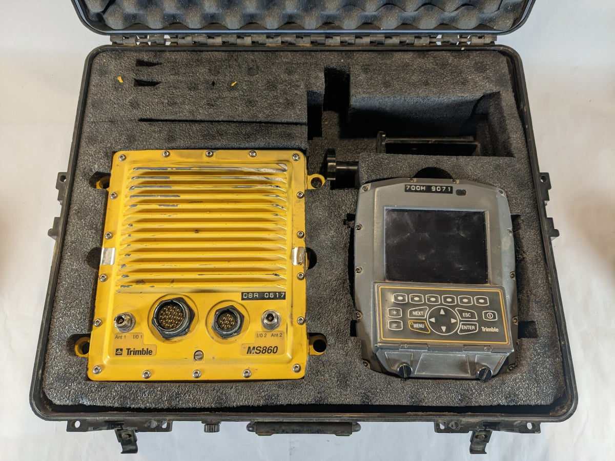 Trimble Test Box Trimble SV170 Control Box Cab-Mounted Display w/ MS860 II CONTROL BOX ...