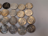 90% Silver 1964 Kennedy Half Dollars - Roll of 20 - $10 Face Value