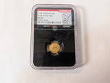1998 $5 Australia 1/20 Oz Gold Bullion Lunar Coin • Year of the Tiger