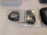 Trimble R1 GNSS Receiver FW 5.04 USB Cable OEM Power Supply Box Pouch