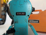 Nikon DTM-352 Total Station w Case Charger Battery