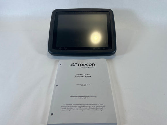 Topcon X30 monitor AGCO