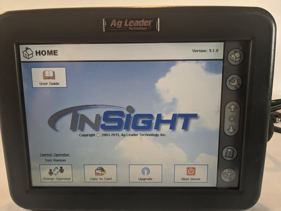 Ag Leader Insight w/ Autoswath + Multi-Product, Clean, Trimble FMD