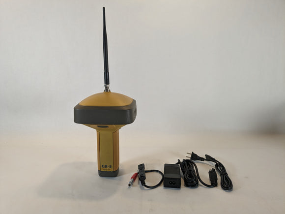 Topcon Rover GR-5 GPS RTK Receiver 450-470Mhz Charger & Battery