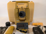 Topcon Total Station GTS-235W Surveying Case, Charger, Battery