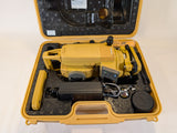 Topcon Total Station GTS-235W Surveying Case, Charger, Battery