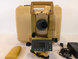 Topcon Total Station GTS-235W Surveying Case, Charger, Battery