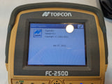 Topcon FC-2500 Data Collector TopSURV 8.1 Optical, GPS+, GIS
